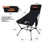 tahan-flexlite-highback-chair-with-headrest-size