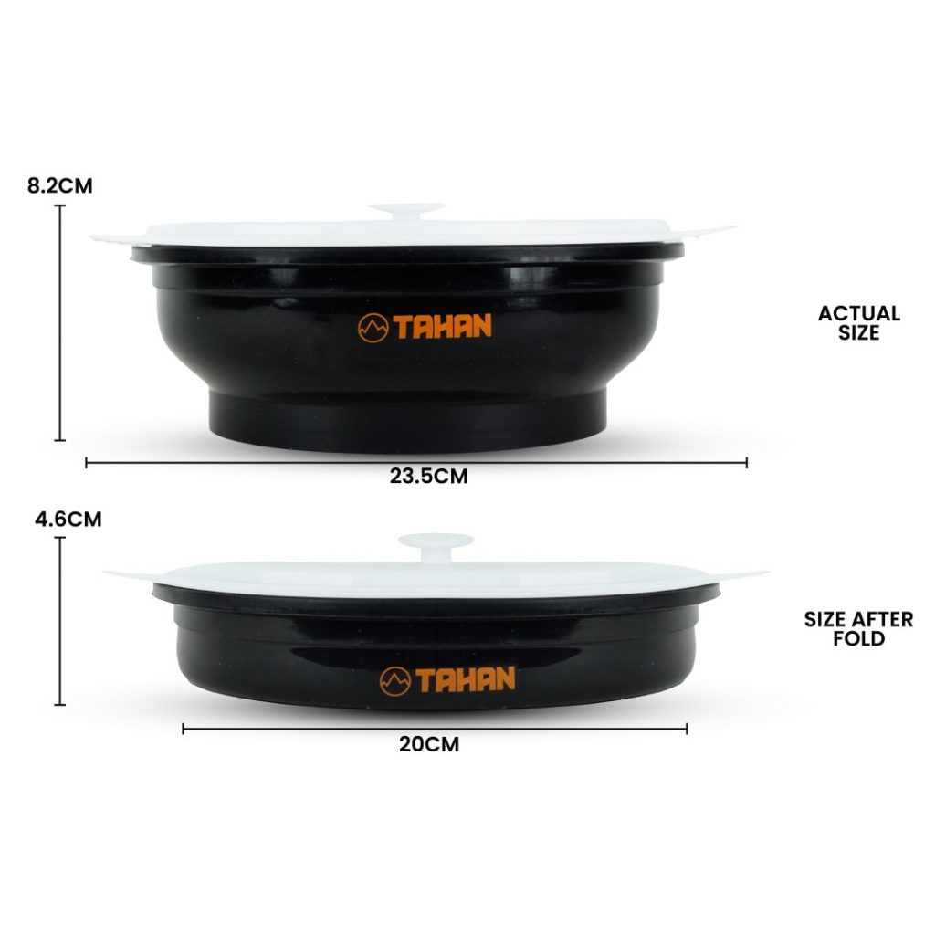 TAHAN GoCamp Collapsible Silicone Container | TAHAN TAHAN GoCamp Collapsible Silicone Container, TAHAN, tahan gocamp collapsible silicone container size,