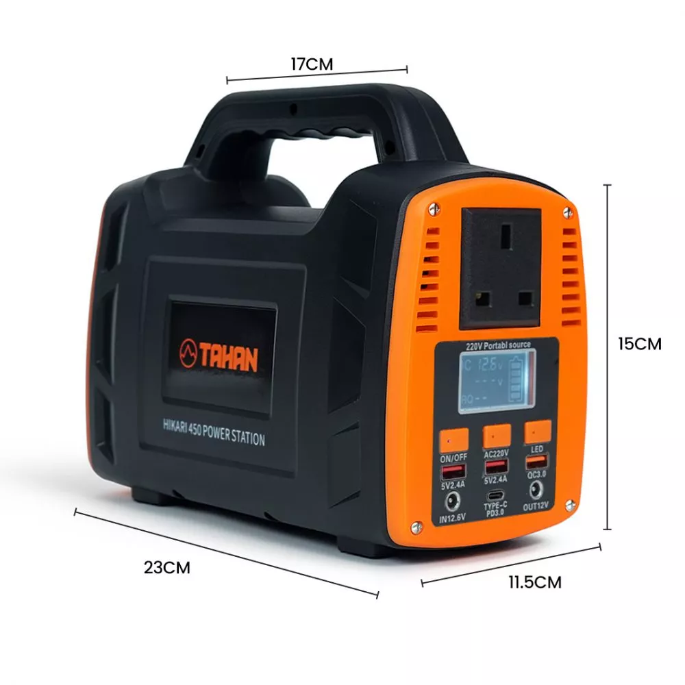 tahan-hikari-450w-portable-power-station-size tahan-hikari-450w-portable-power-station-size
