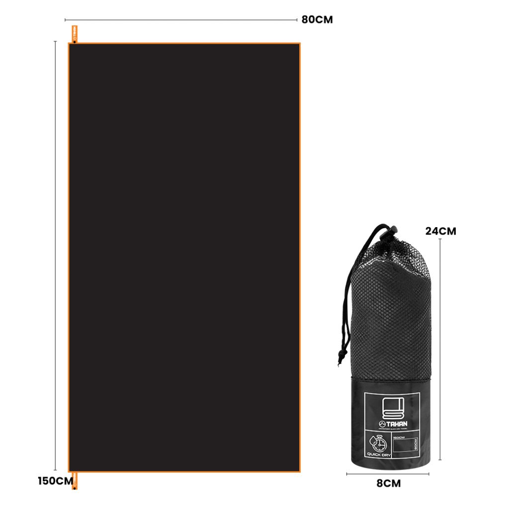 [SPECIAL DEAL] Pro-Trek Kit, TAHAN, tahan microfiber quick dry towel size 1,