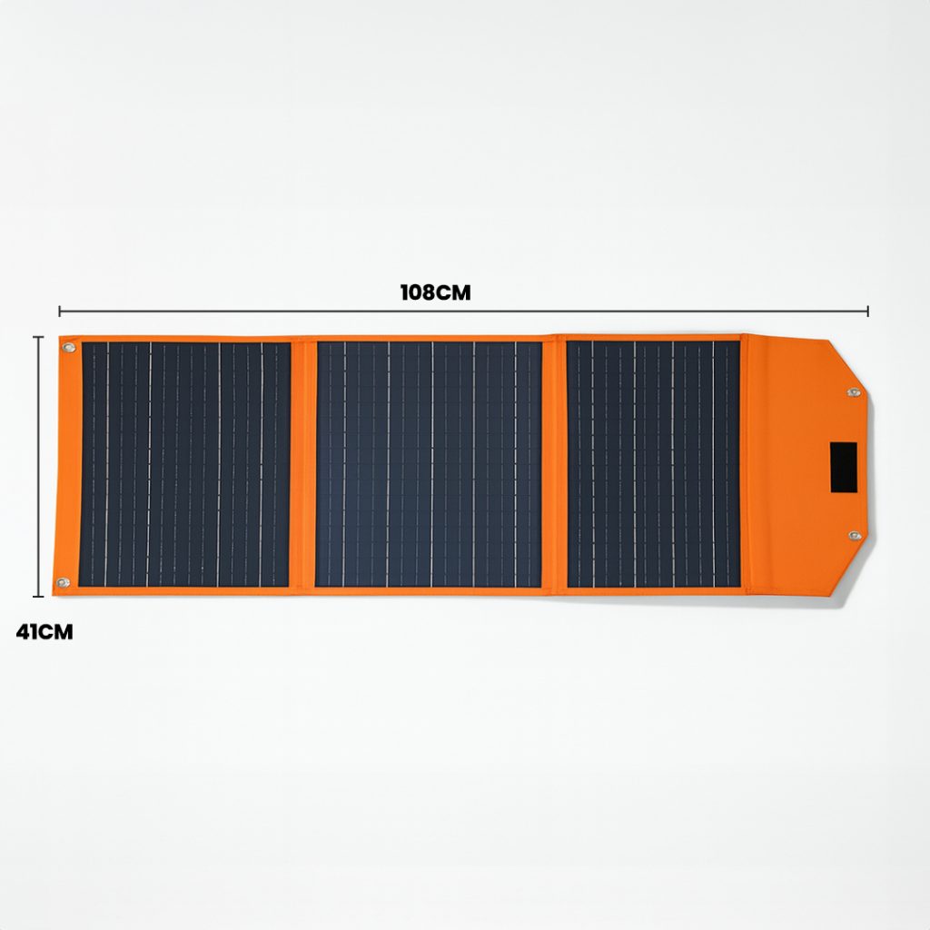 TAHAN Portable Solar Panel 60W, TAHAN, tahan portable solar panel 60W open size,