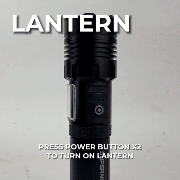 TAHAN Supernova V2 - Professional-Grade 1200 Lumens Tactical Flashlight | TAHAN GIF description