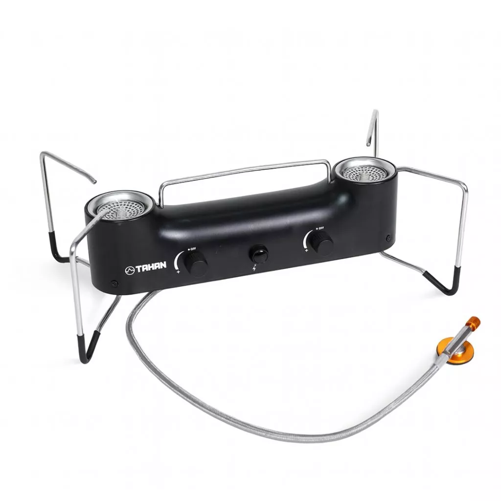 TAHAN Windmaster Double Burner Camping Stove